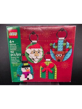 LEGO 40744 Christmas Ornament Selection Building Toy Set
